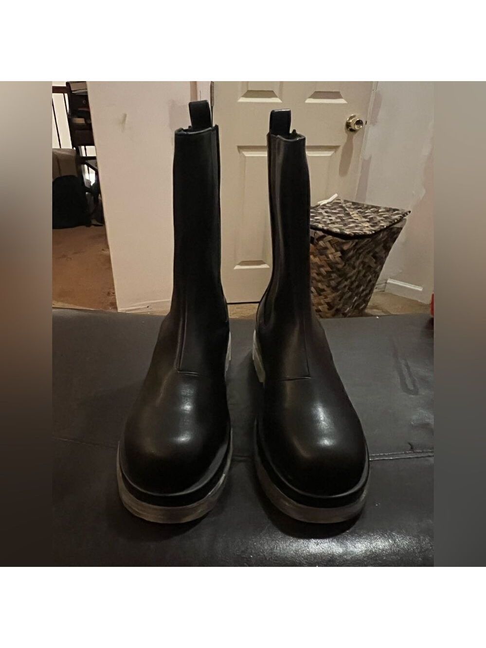 COPY - RAID Neville Chunky Boot in Black